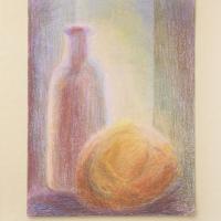 Pain boule pastel sec