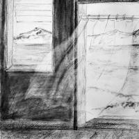 un violent coup de vent ...