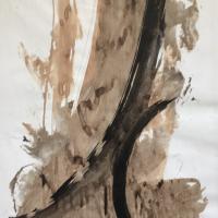 JE- encre et brou de noix- 60x40