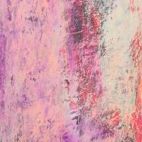 Pastel acrylique rose